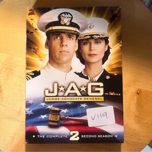 J*A*G Judge Advocate General Complete Second Season 4 Disc DVD Set  #V119